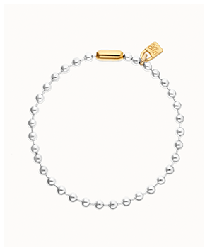 Snowflake Necklace - Two Toned
