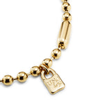 Snowflake Necklace- Gold