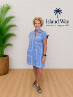 Boardwalk Blues Dress