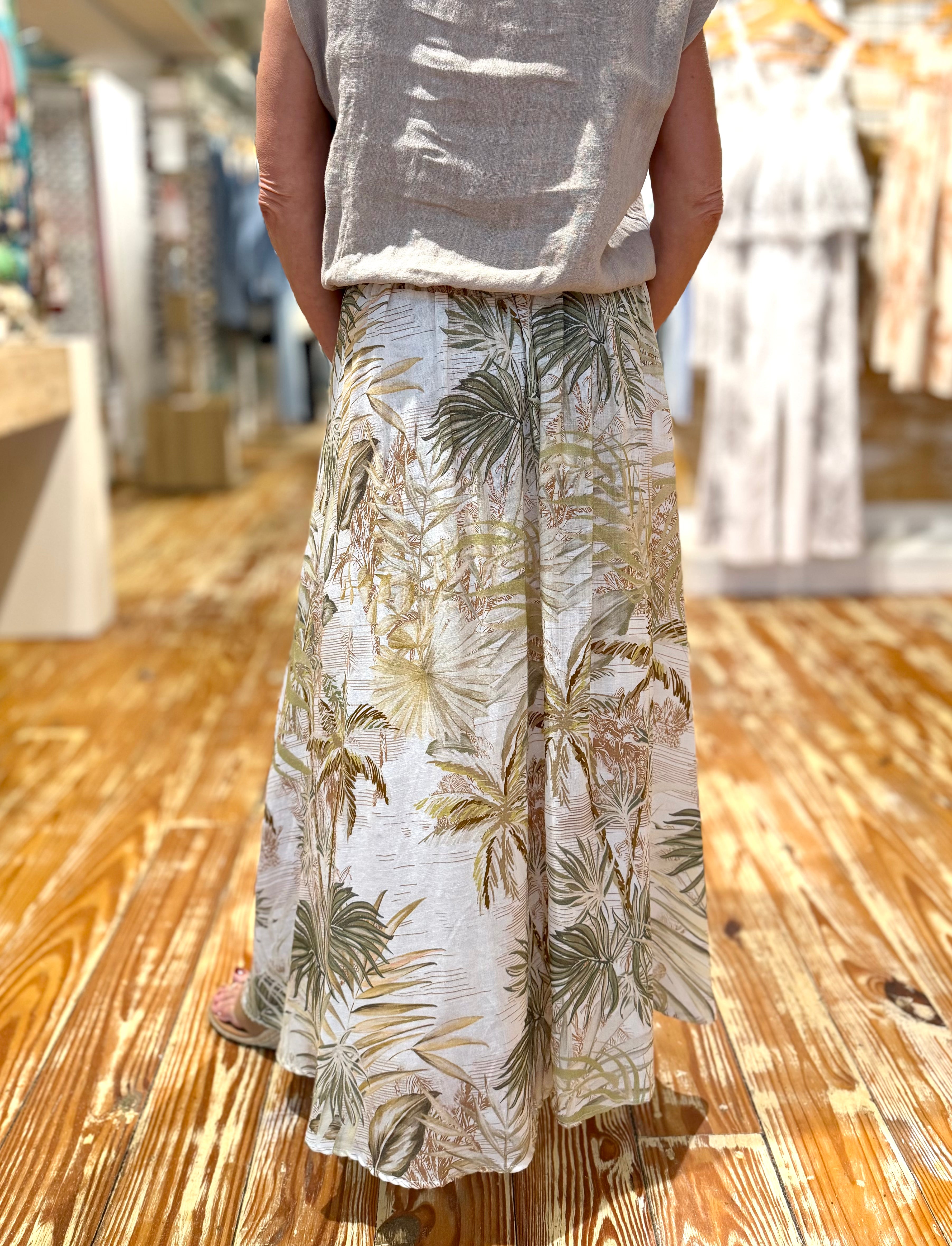 Natural Maxi Skirt