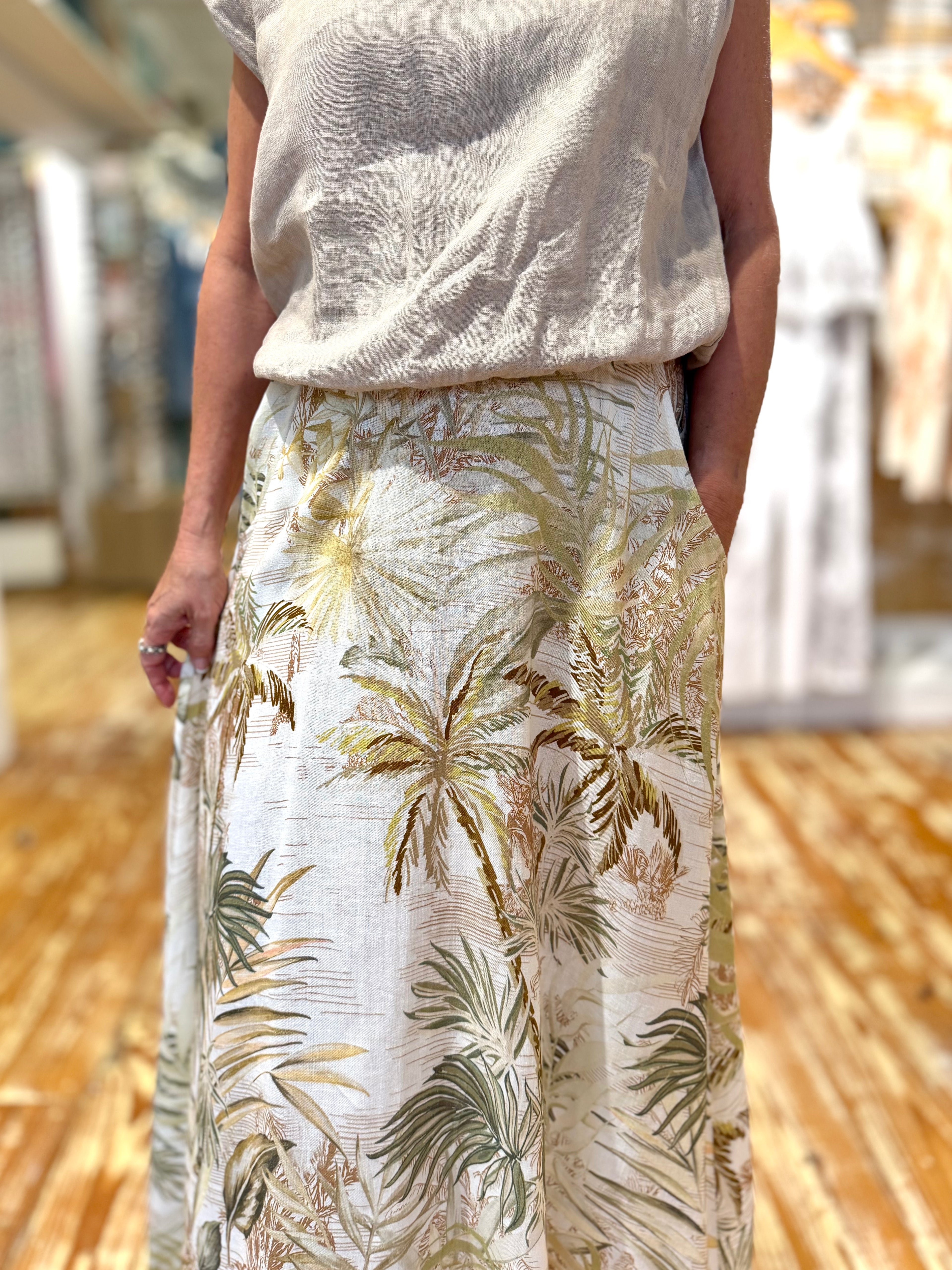 Natural Maxi Skirt