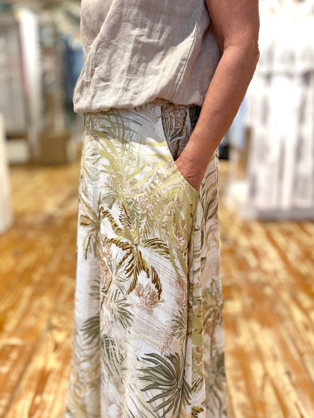 Natural Maxi Skirt