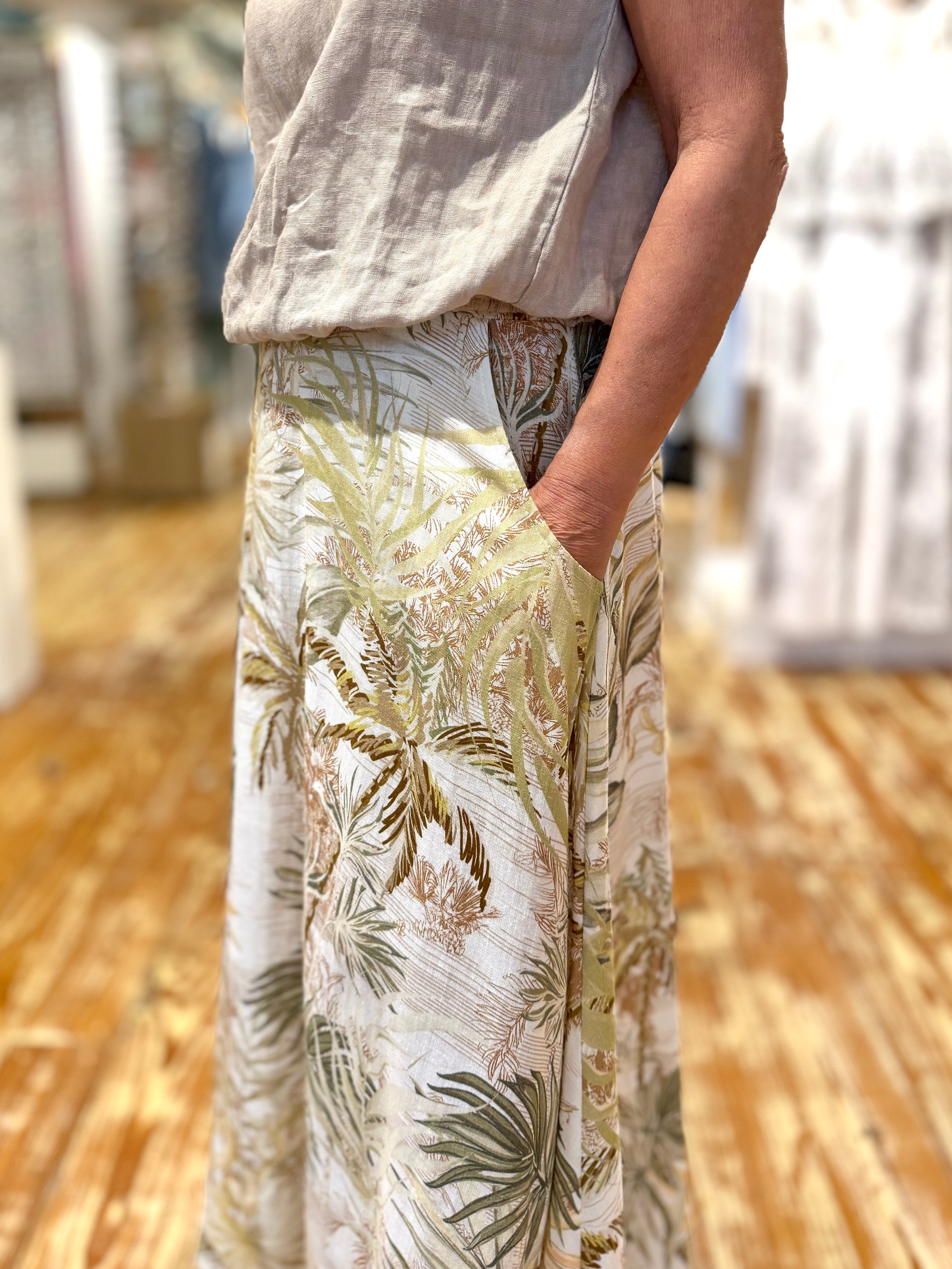Natural Maxi Skirt