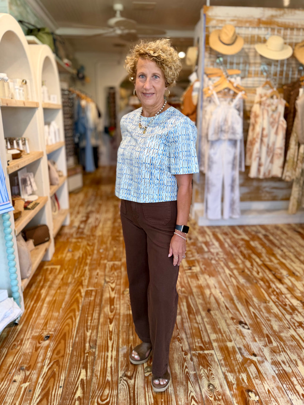 Cocoa Wide Leg Jeans