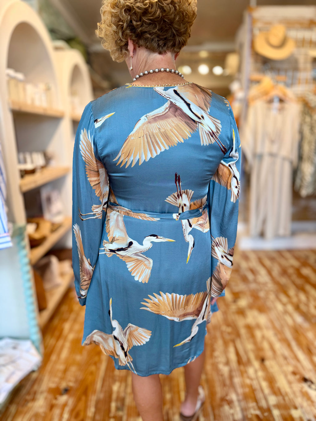 Blue Heron Dress