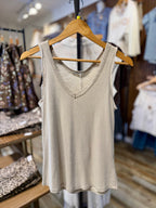 Sparkle V-Neck Tank