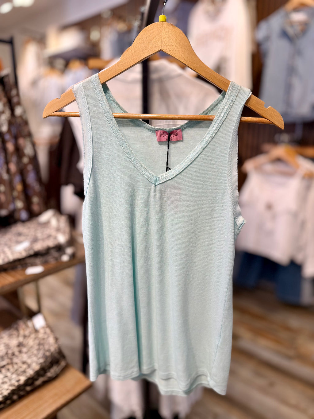 Sparkle V-Neck Tank