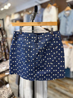 Denim Dot Skirt
