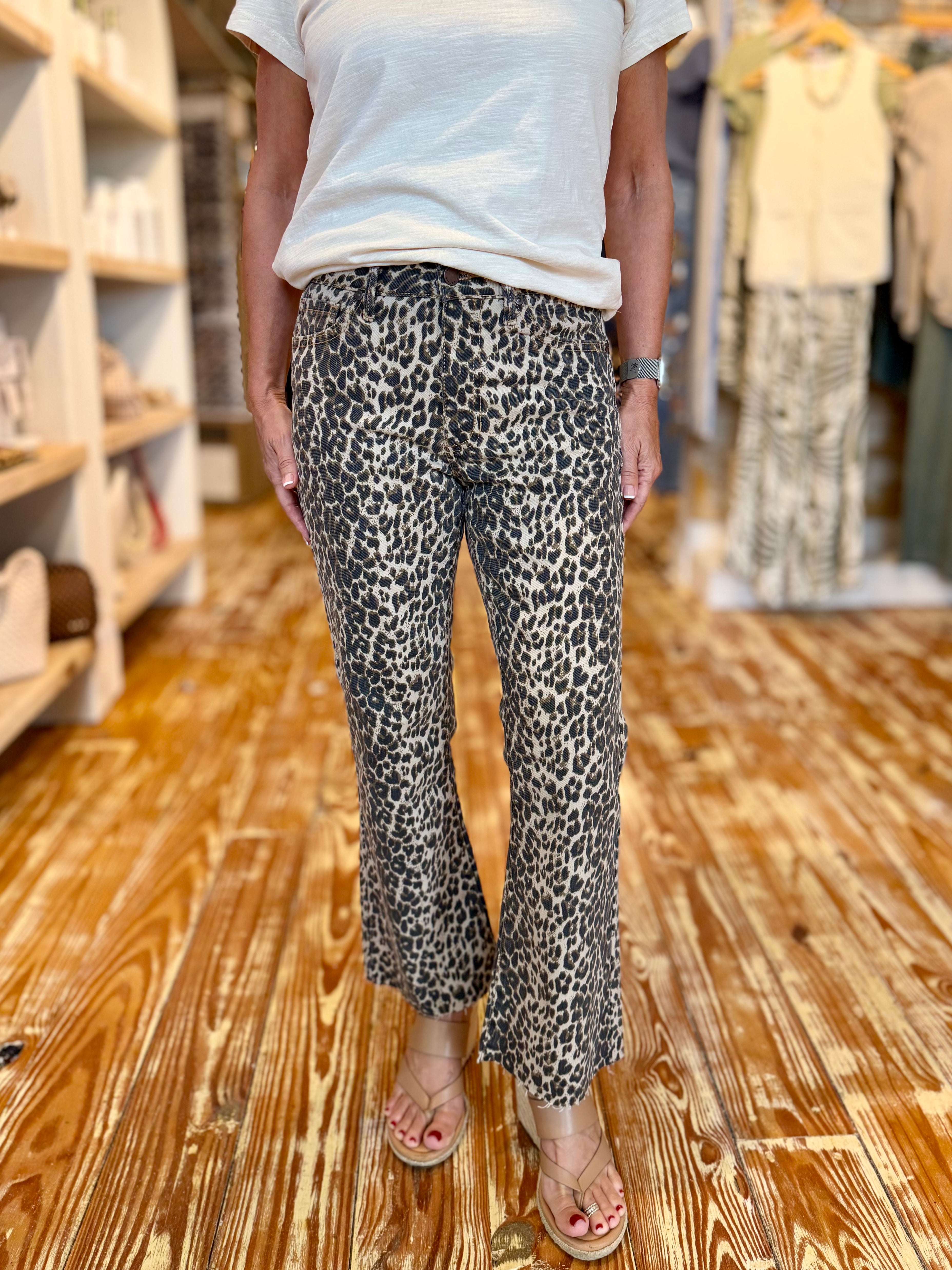 Lola Leopard Jeans