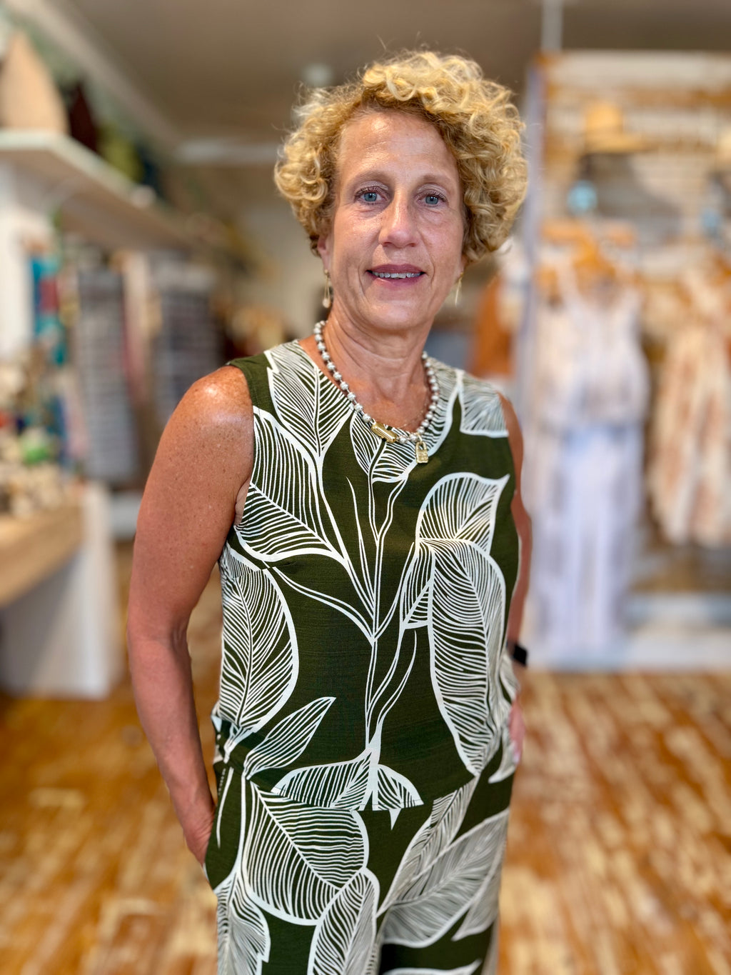 Olive Grove Botanical Top