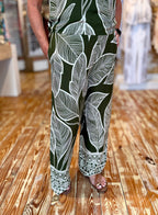 Olive Grove Botanical Pants