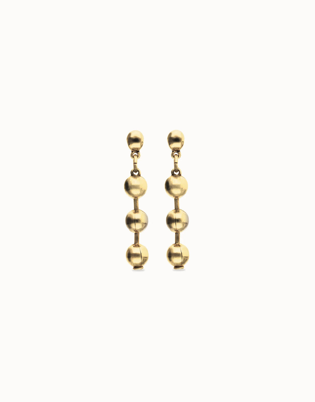Snowflake Earrings- Gold