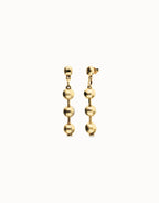 Snowflake Earrings- Gold